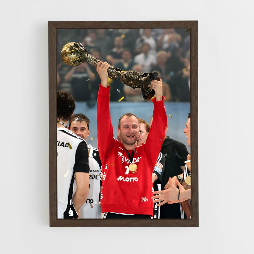 Poster Thierry de omeyer – affiche Handball (vue 5)